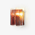Verdura Architectural Wall Mounted Lamp with Glass Panel Design | Esilora