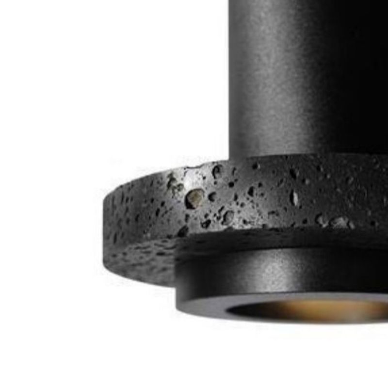 Retro Black Hole Stone Pendant Lamp M36 | Esilora