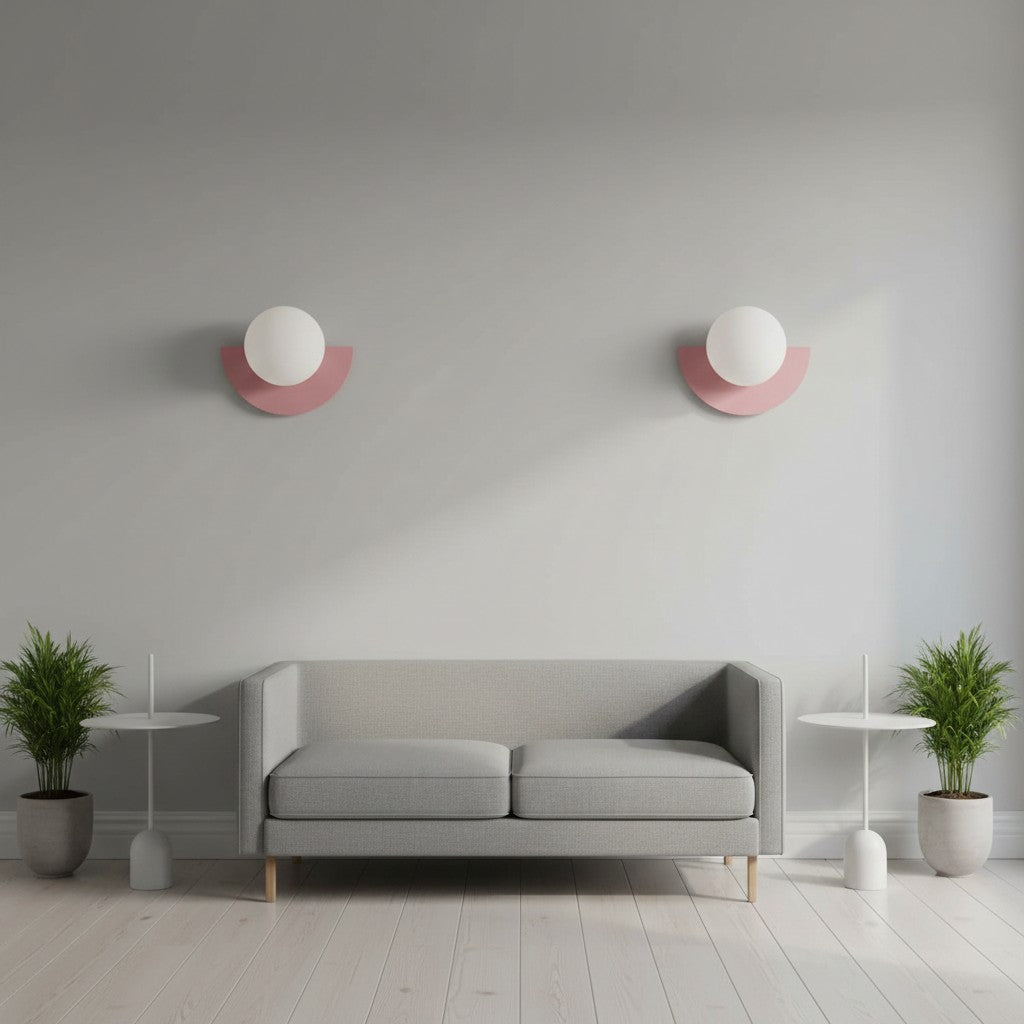 Luminous Colorful Orb Wall Lamp Nordic Design - Home and Office Lighting N14 | Esilora