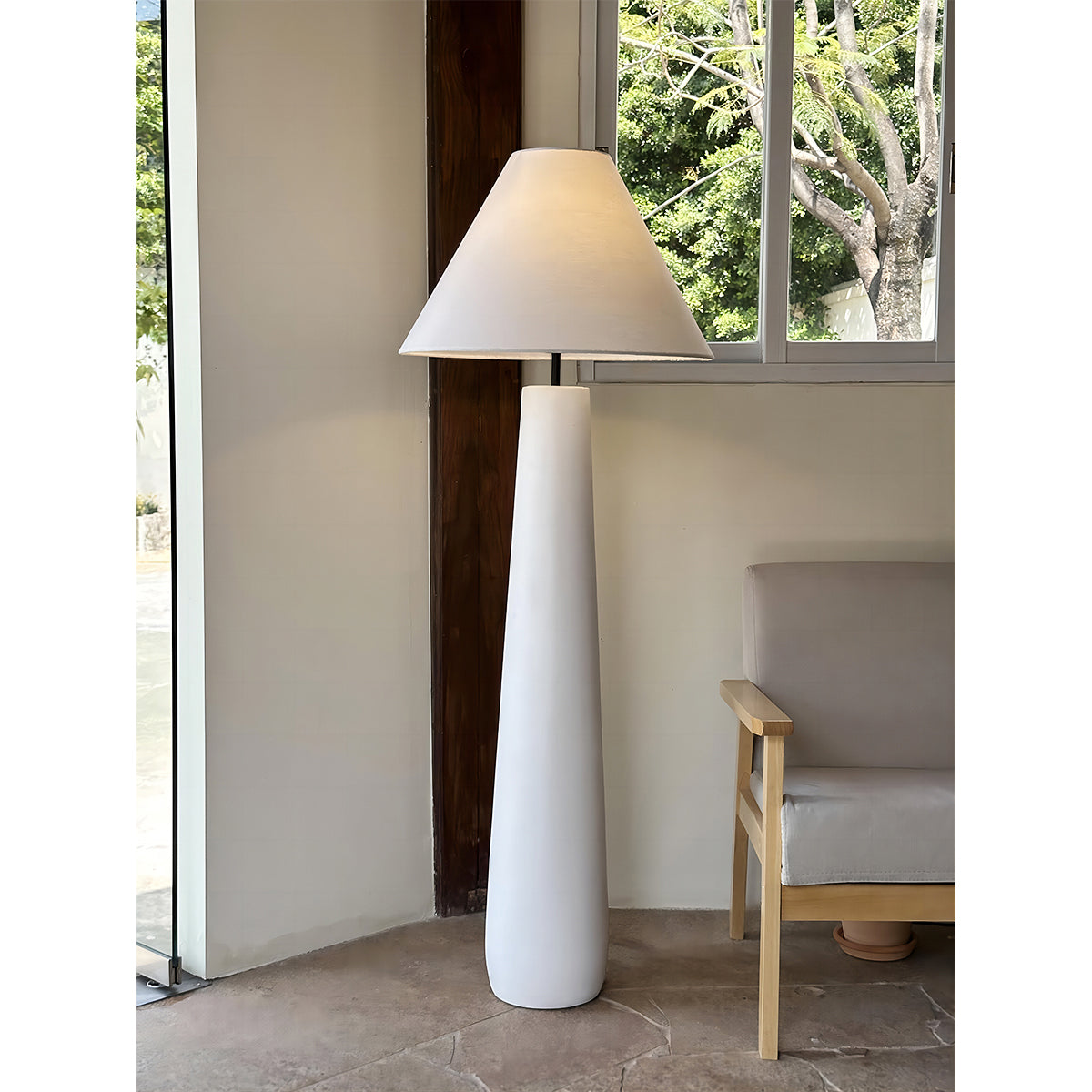 Polar White Floor Lamp | Esilora