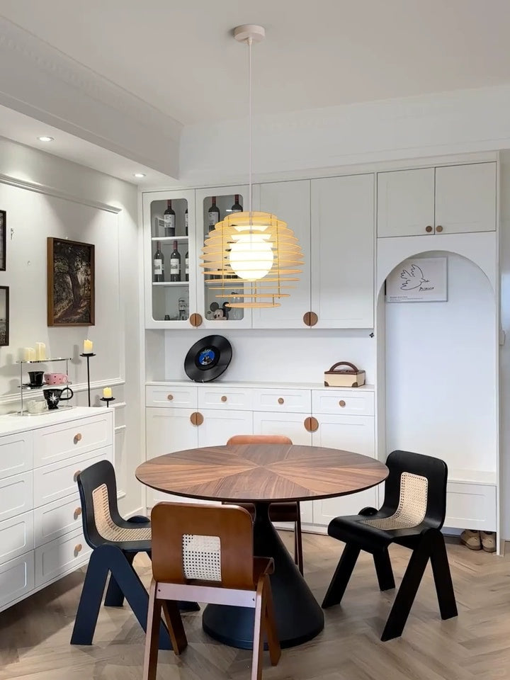 Bauhaus Memphis Acrylic Sunrise Pendant Lamp – AFTTERGLOW S4 | Esilora