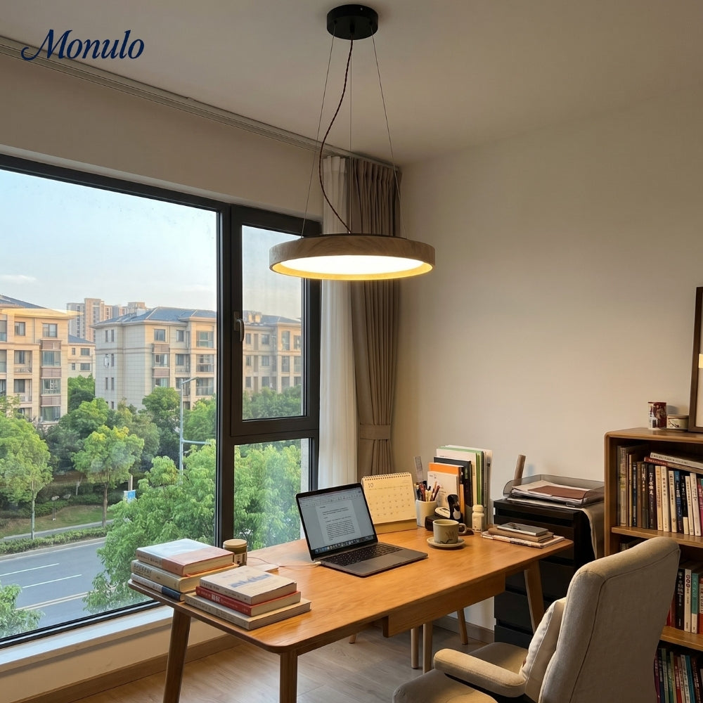 Miravelle Minimalistische Travertin Pendelleuchte – Moderne Lampe für Innenräume | Esilora