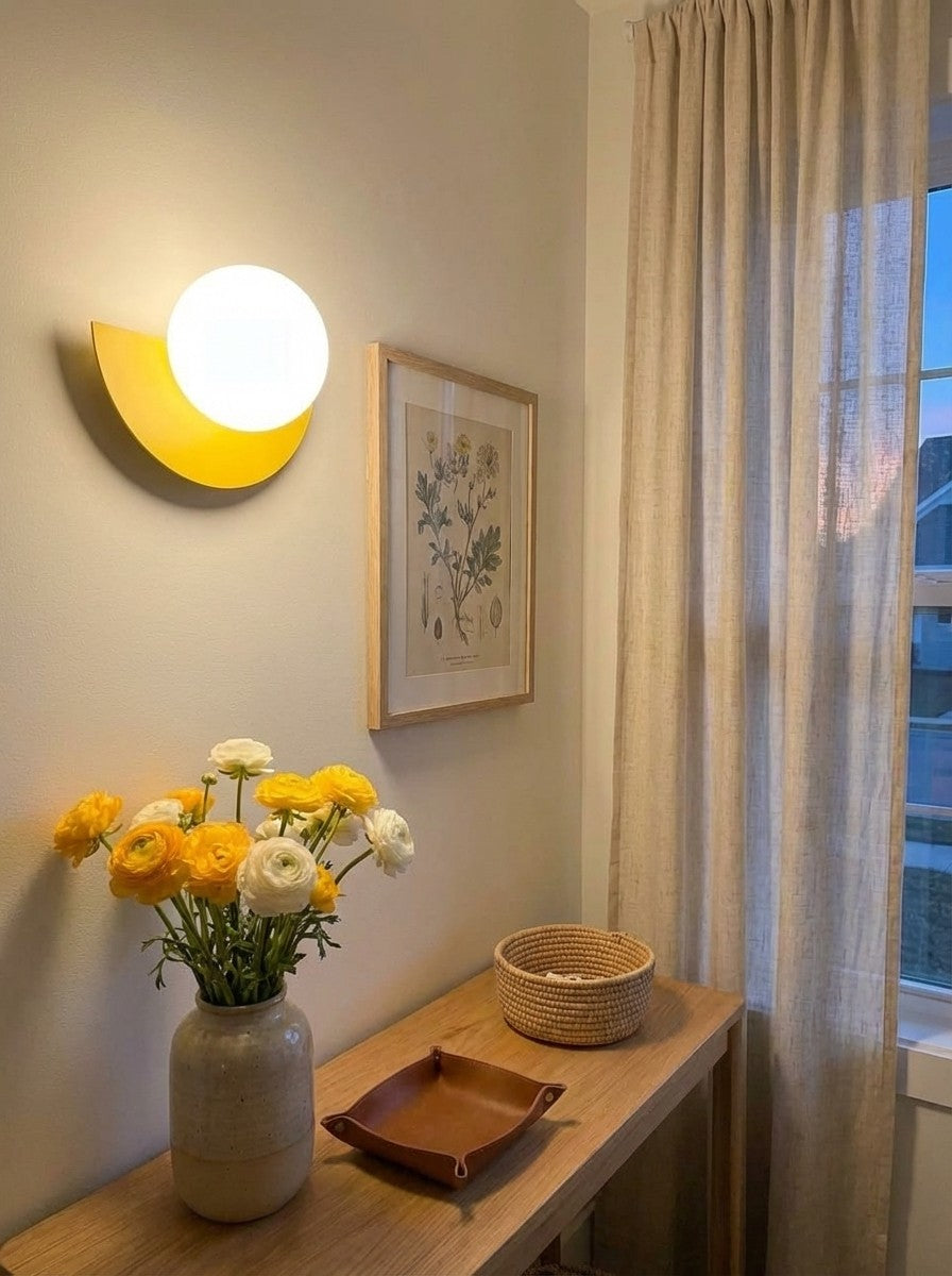 Luminous Colorful Orb Wall Lamp Nordic Design - Home and Office Lighting N14 | Esilora