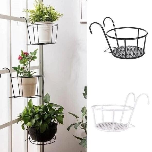 Plant Hanging Shelf for Balcony Dreams – Stable Support Solution - Esilora