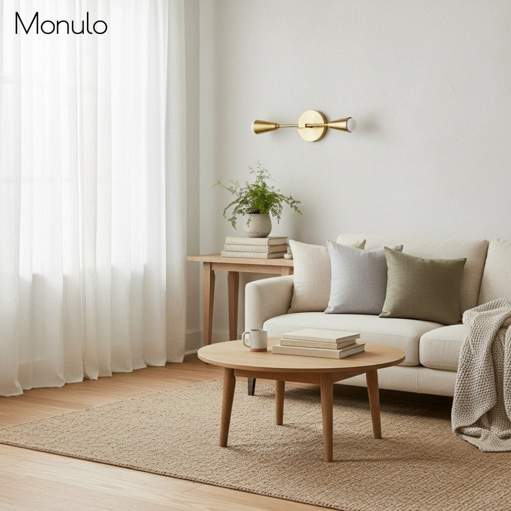 Mobilux Line Sleek Linear Light – Mid-Century Wall Lamp for Hallway | Esilora
