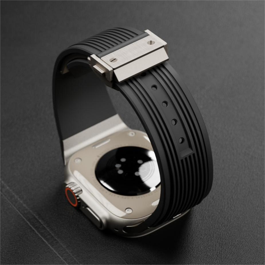 Bracelet en silicone pour Apple Watch – Design élégant et épuré - Esilora