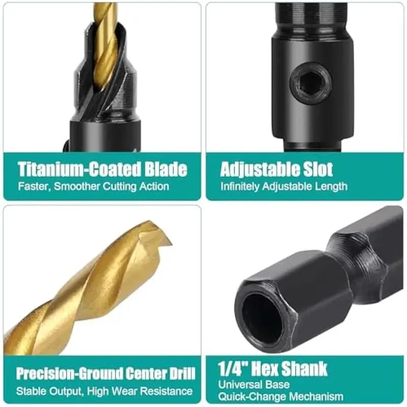 Stable Screw Connections – End Wobbly Fasteners with Titan Drill - Esilora