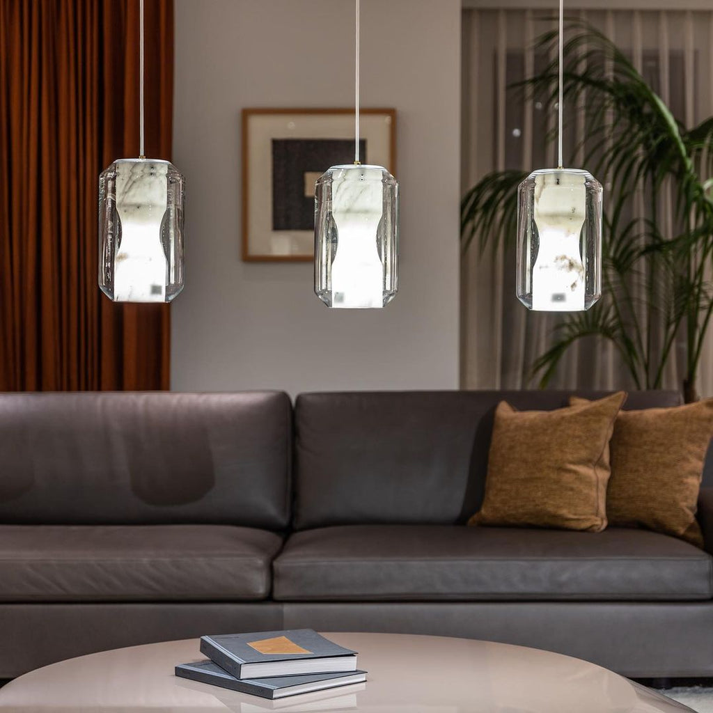 Glass Alabaster Pendant Lamp | Esilora