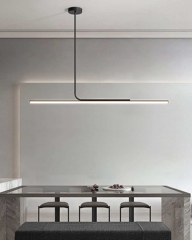 Lumineo Contemporary Decorative Dining Room Chandelier White Paint Push Button Switch | Esilora