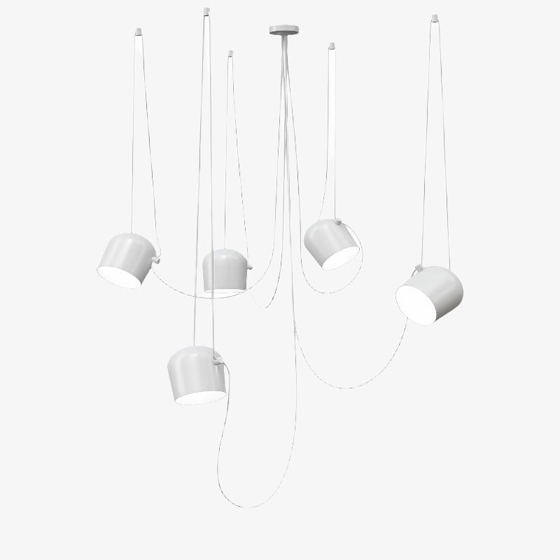 Axiomorna Minimalist Adjustable Modern Pendant Lamp - Sleek LED Hanging Light for Any Space N02 | Esilora