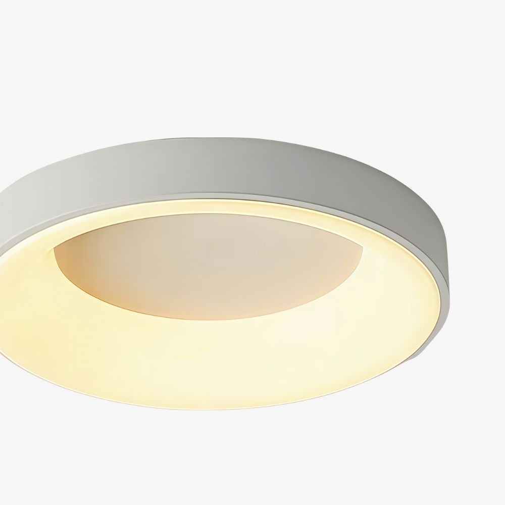 Lumiflexa Sleek Circle Ceiling Lamp - Minimalist Design for Modern Living Rooms | Esilora