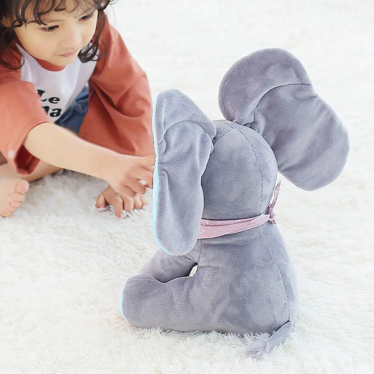 Soft Elephant Toy with Music – Flexible Ears & Guaranteed Child Joy - Esilora