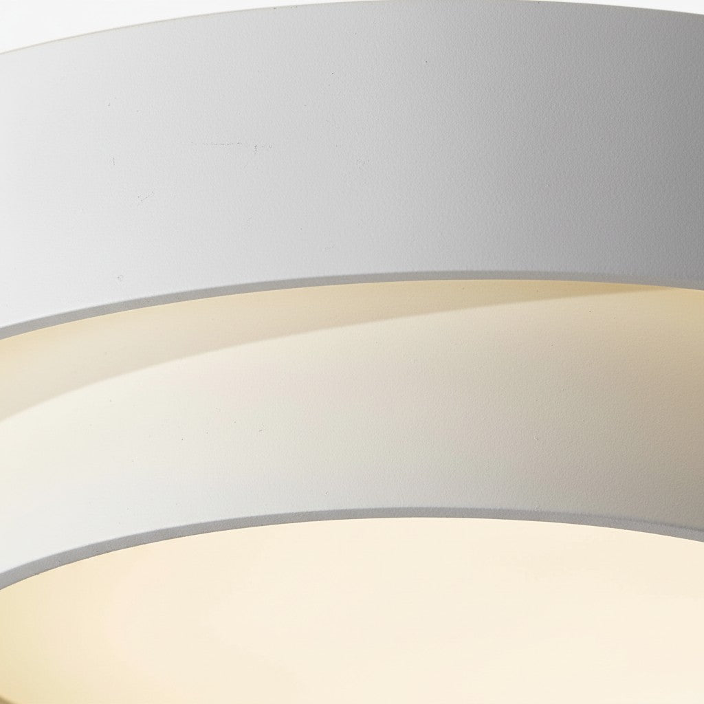 Kulaté stropní LED svítidlo Duomel – minimalistická stropní lampa do jídelny N26 | Esilora