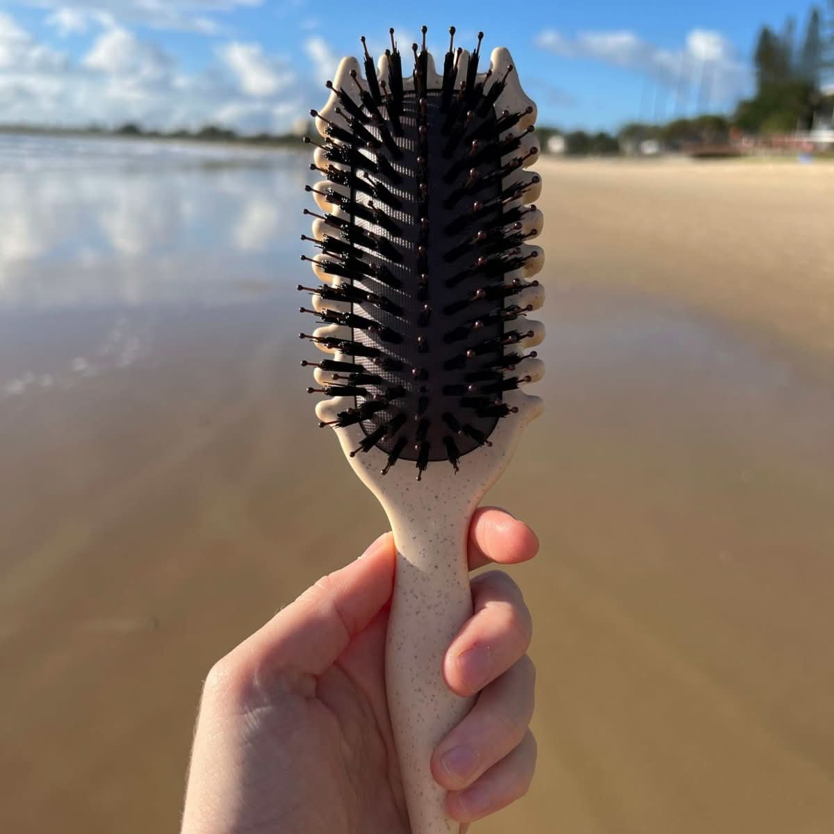 CurlNova 3-In-1 Hairbrush For Frizz-Defying Curls And Definition Across All Hair Types
