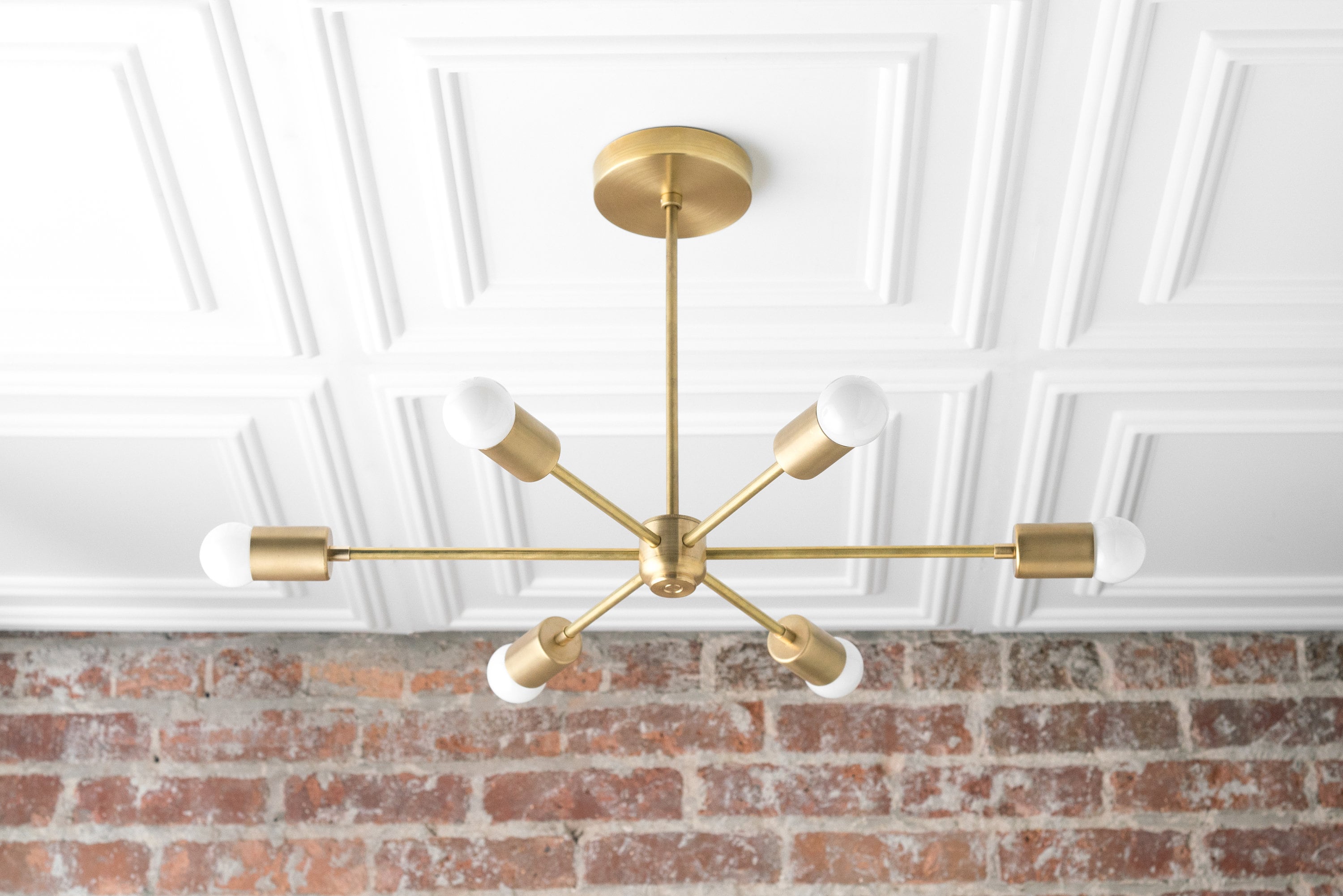 Mobilux Line Mid Century Modern Kronleuchter - 6-flammige Hängeleuchte | Esilora