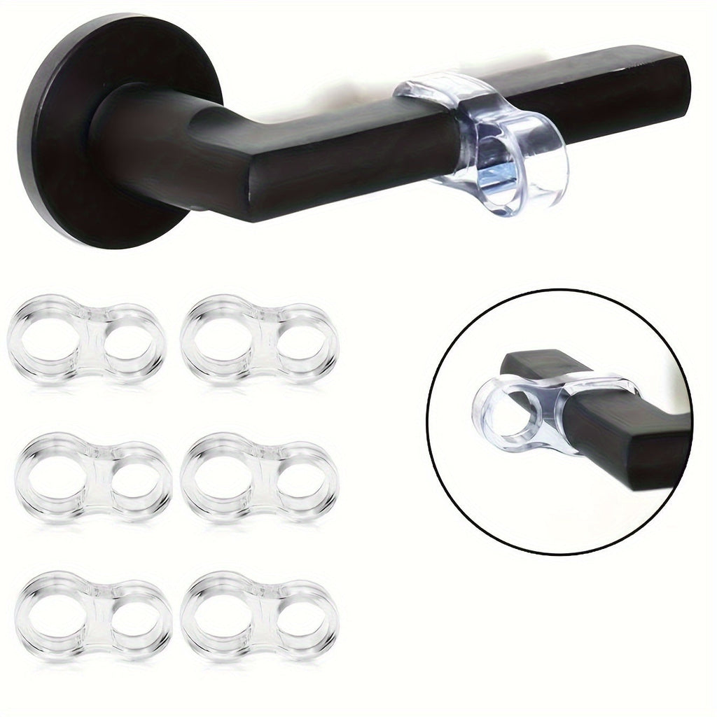 Paracolpi per maniglie delle porte in silicone - Set da 5 - Esilora