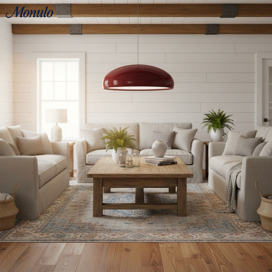 Verdoma Sleek Modern Metal Bowl Pendant Light for Bedrooms and Hallways | Esilora
