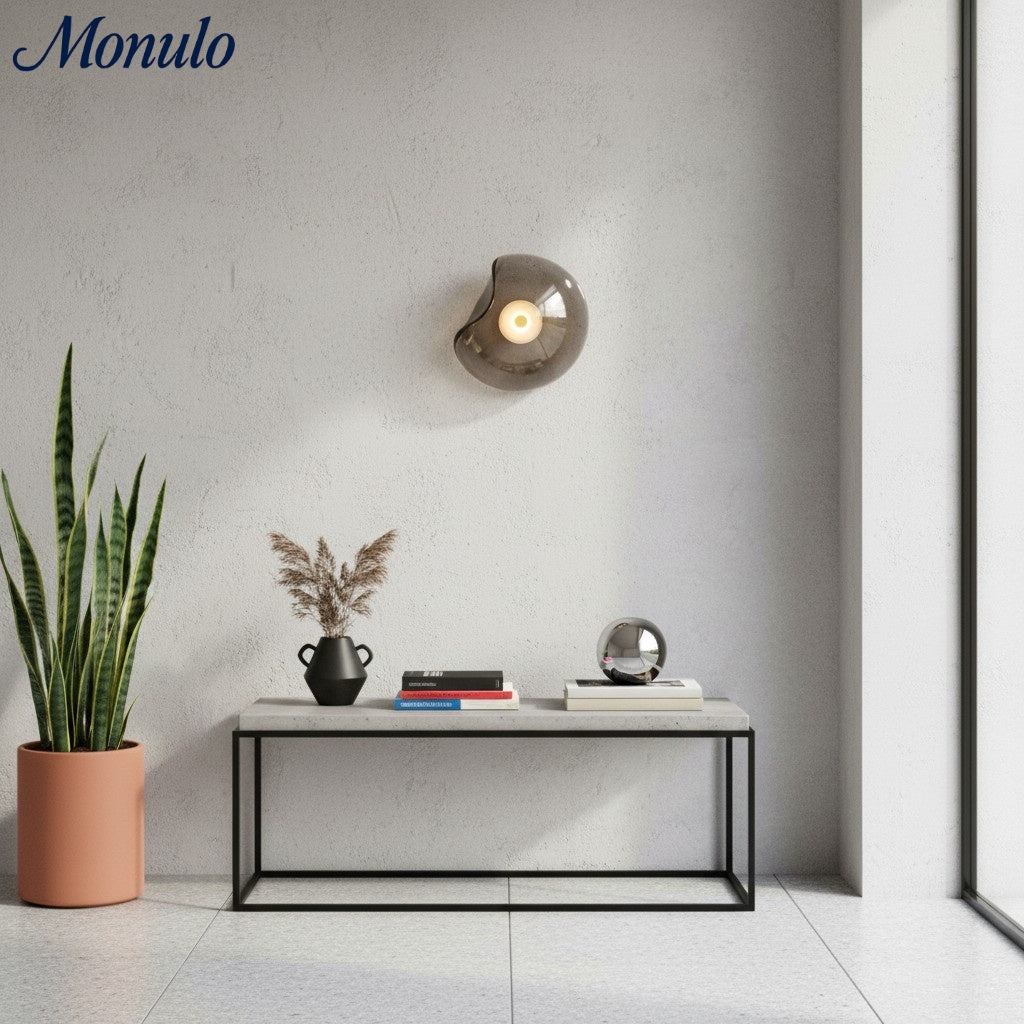 Nuevola Ambient Wall Light Elegant Look - Entryway Lounge | Esilora