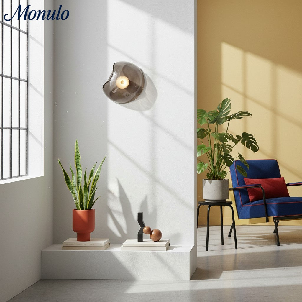 Nuevola Ambient Wall Light Elegant Look - Entryway Lounge | Esilora