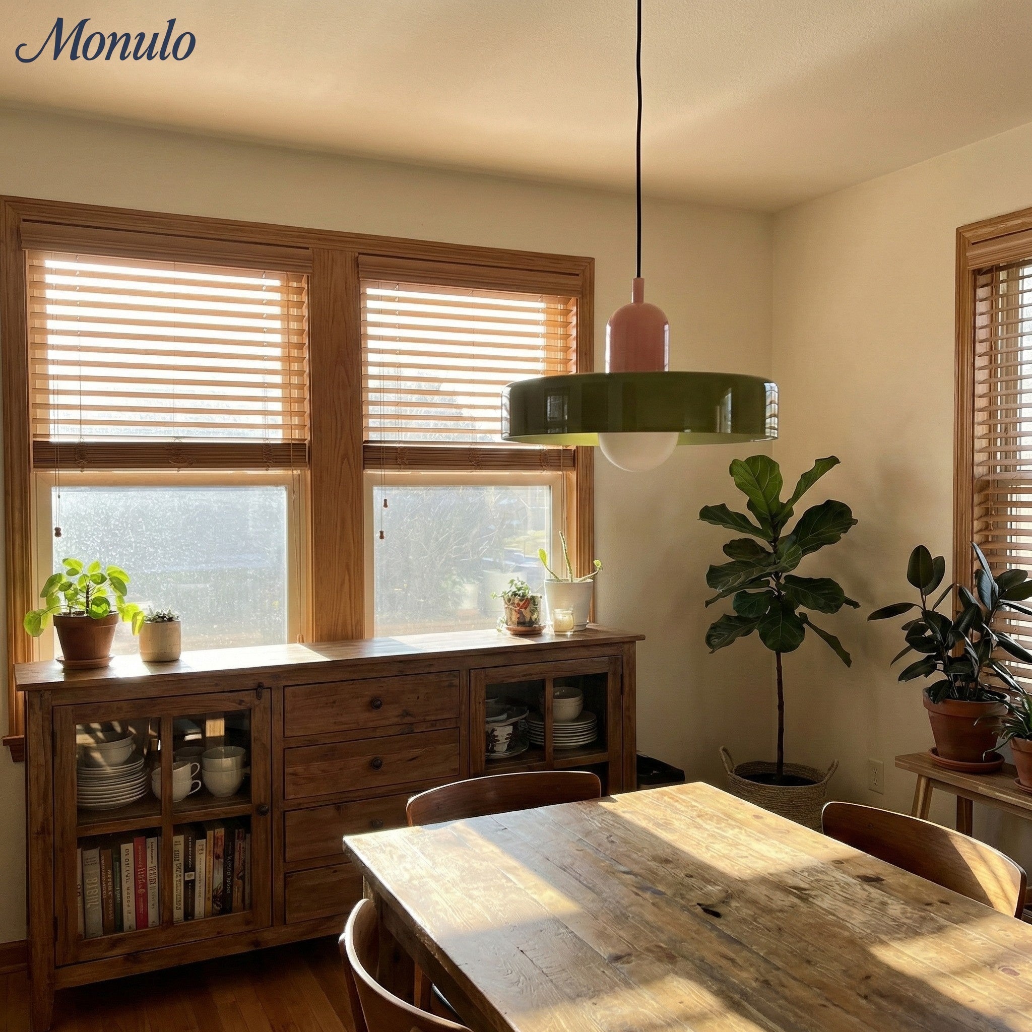 Verdoma Morandi Disc Glass Pendant Light for Modern Dining and Living | Esilora