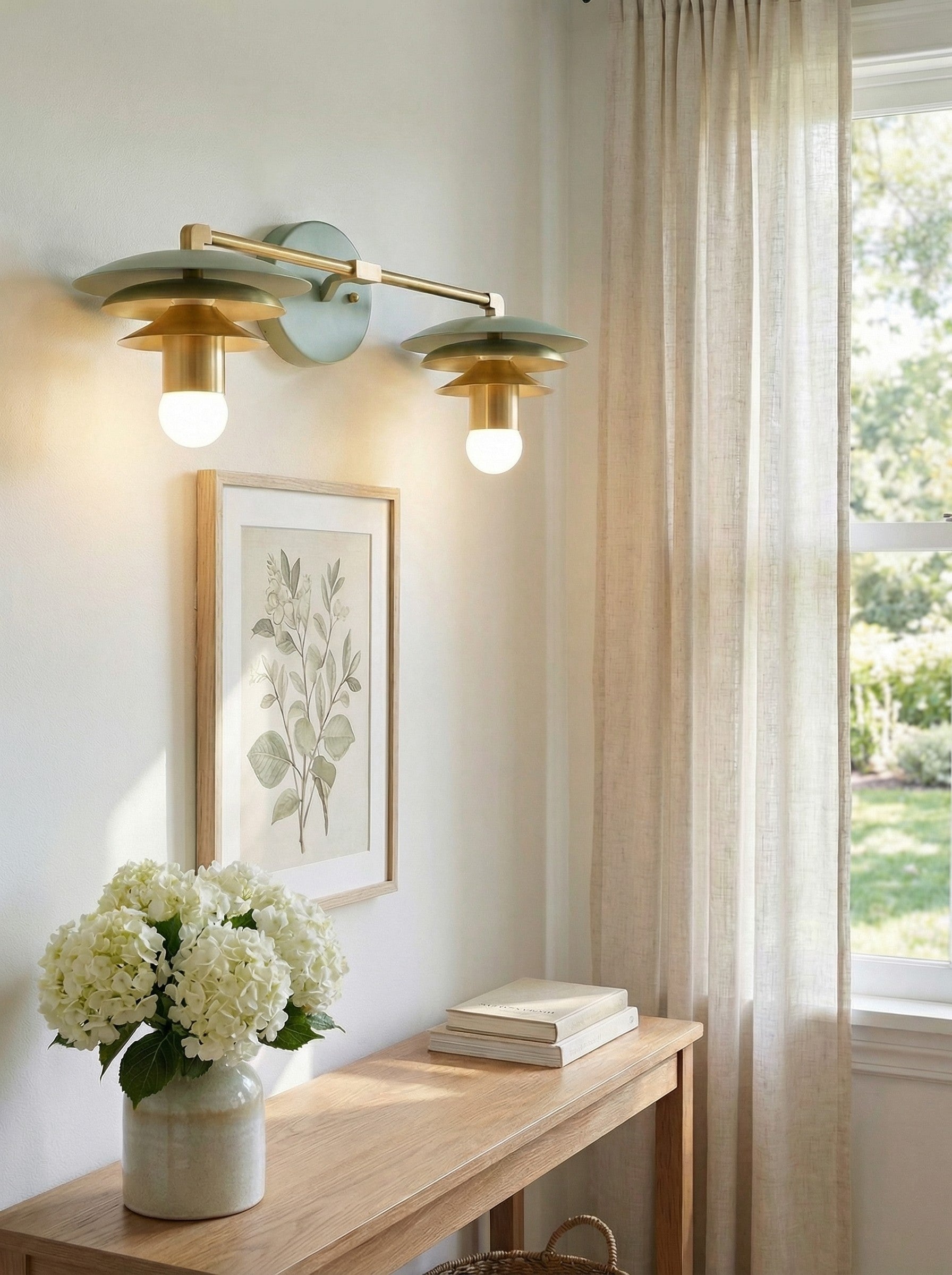 Artivo Layered Timeless Vanity Lighting Fixture With Soft Diffused Light - Great Ideal for Powder Rooms | Esilora