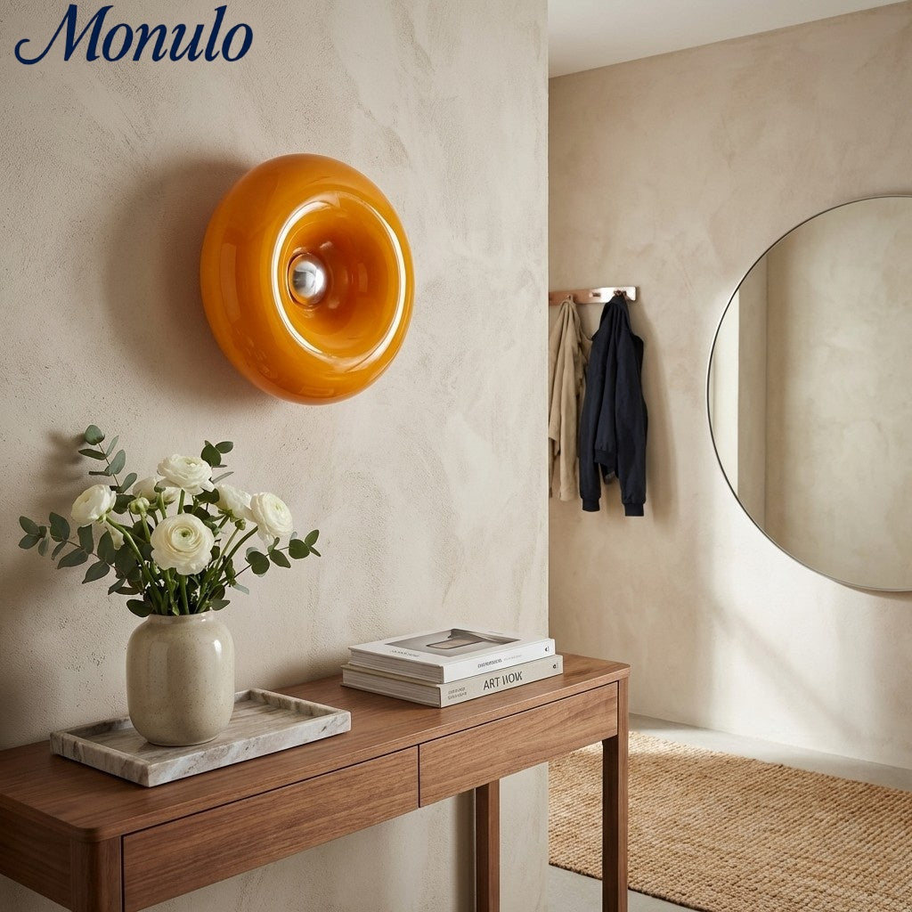 Halorentis Donut Shape Table Wall Lamp Bauhaus Style - Living Room Lighting N11 | Esilora