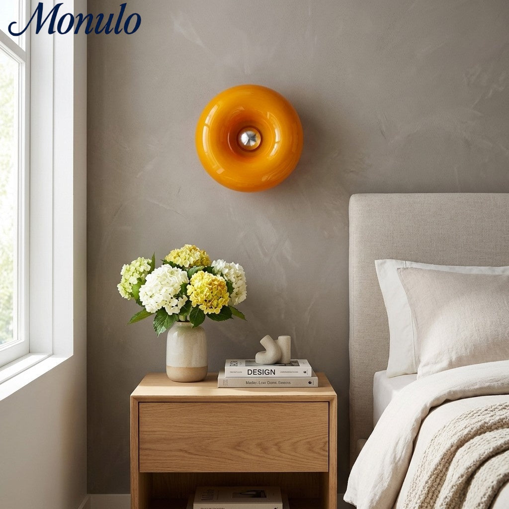 Halorentis Donut Shape Table Wall Lamp Bauhaus Style - Living Room Lighting N11 | Esilora