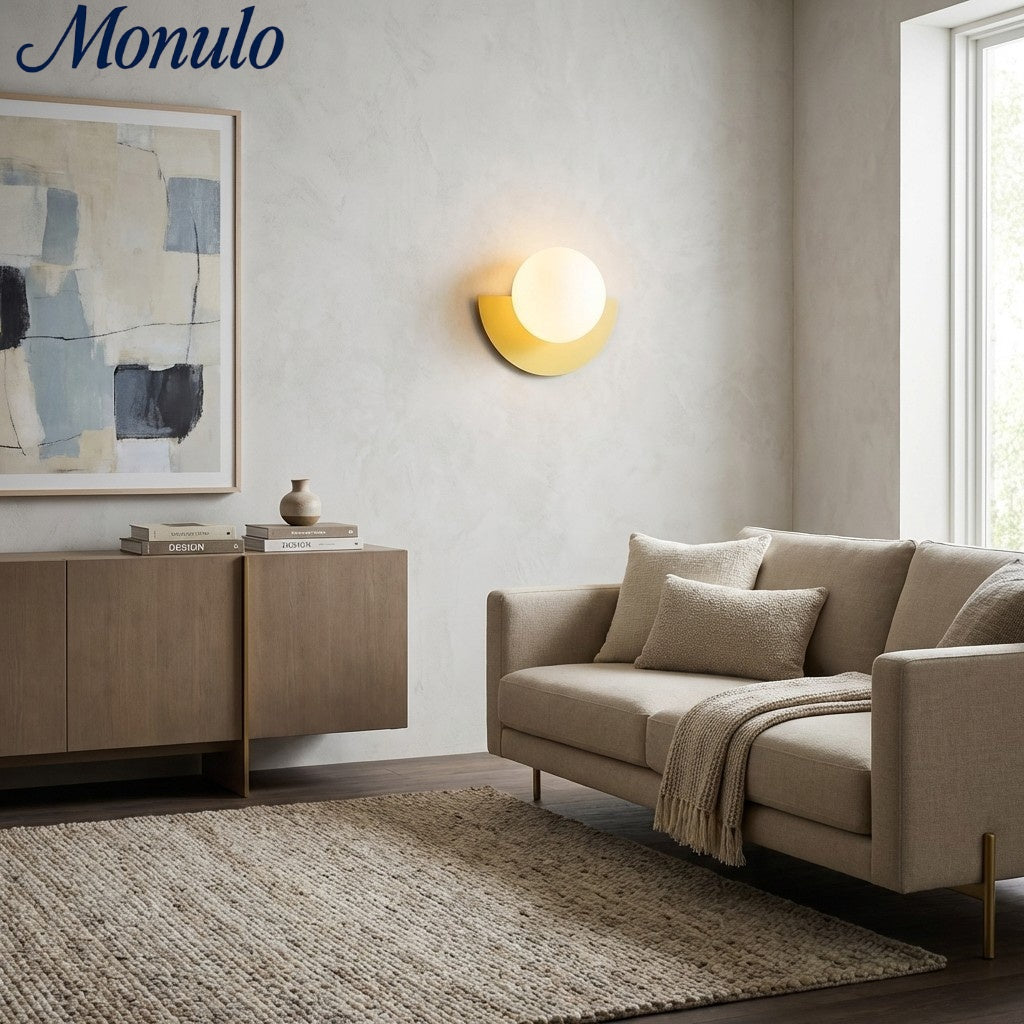 Luminous Colorful Orb Wall Lamp Nordic Design - Home and Office Lighting N14 | Esilora