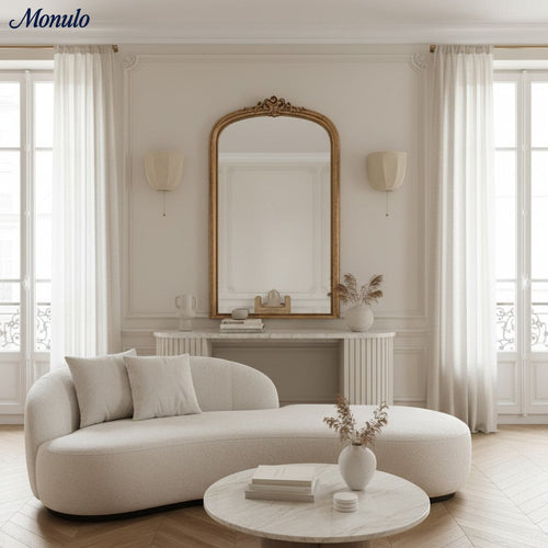 Fablune Wall Lamp - Modern Linen Shade for Bedroom | Esilora