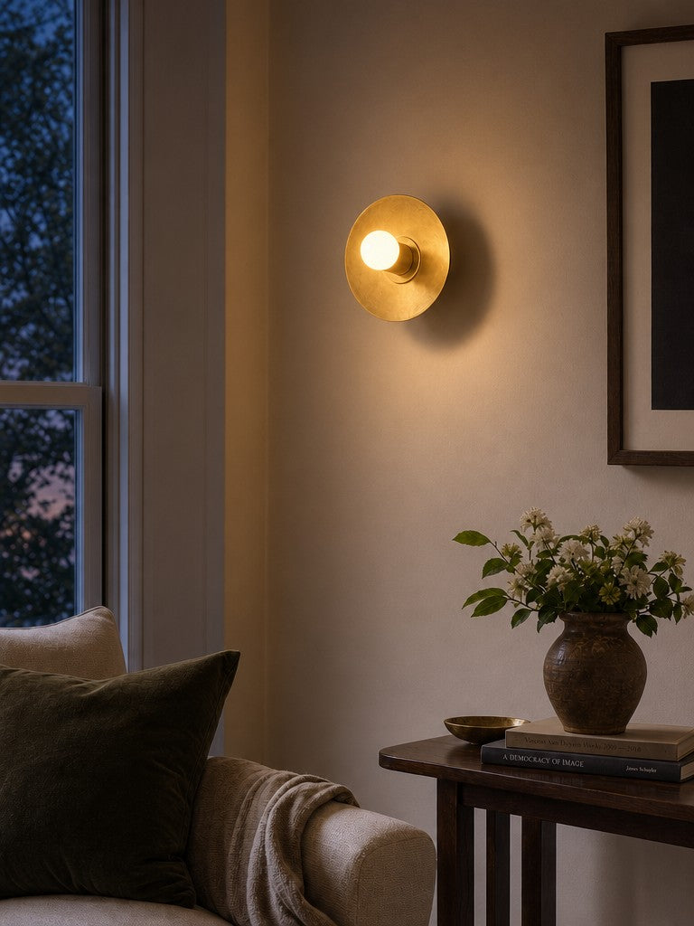 Radiro Globe Metal Finish Wall Sconce – Minimal Design for Vanity and Corridor | Esilora