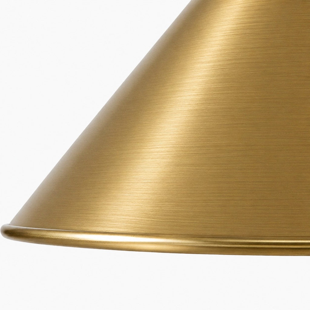 Aurenza Modern Farmhouse  Cone Pendant Light – Dimmable Kitchen and Entryway Lighting | Esilora