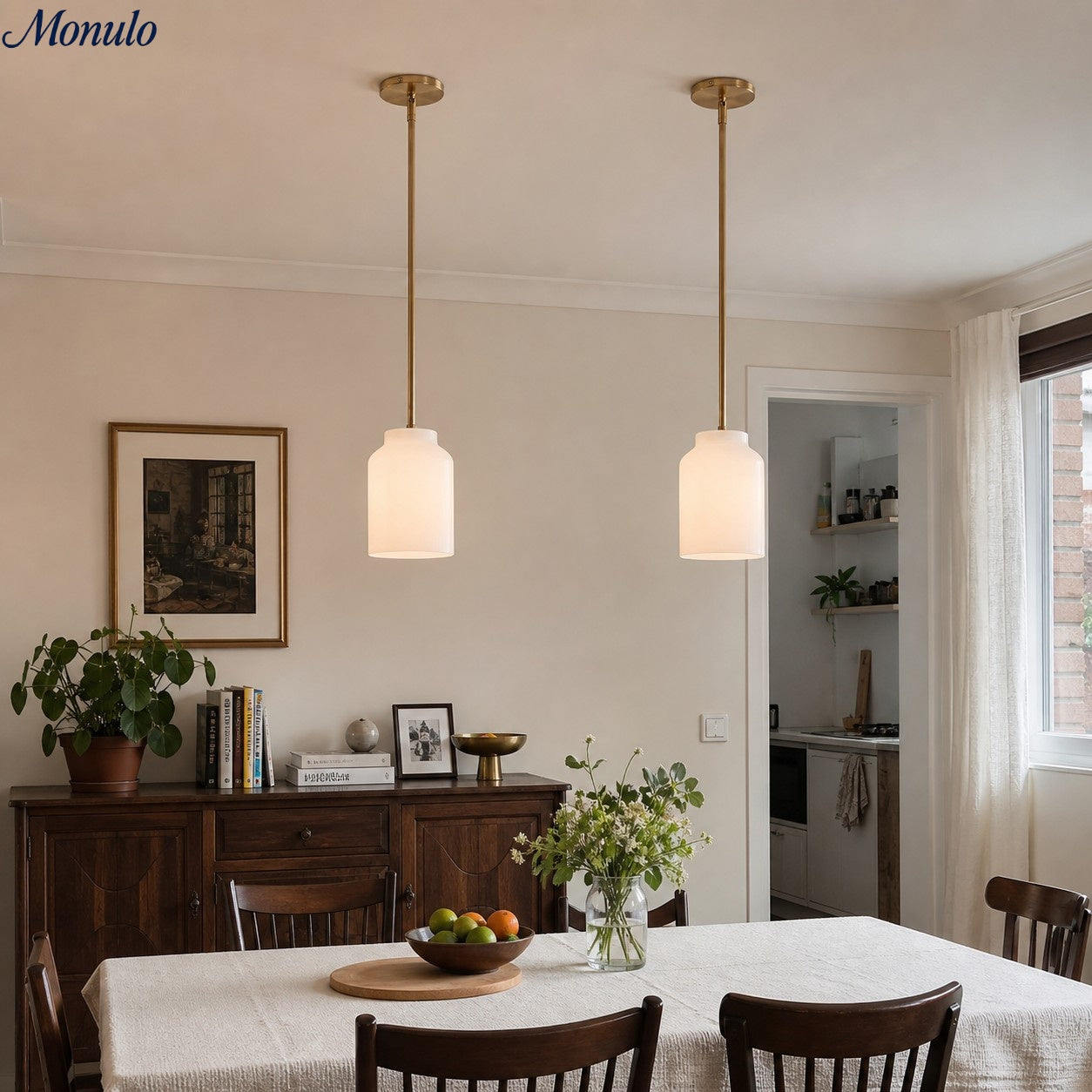 Hanton Nordic – kovové závěsné svítidlo Morandi – minimalistické svítidlo v nordickém stylu | Esilora