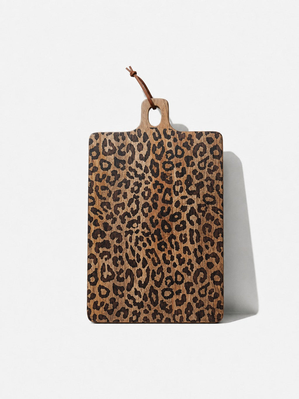Deska z litego drewna sapelli Leopard – funkcjonalne akcesorium do jadalni i kuchni | Esilora