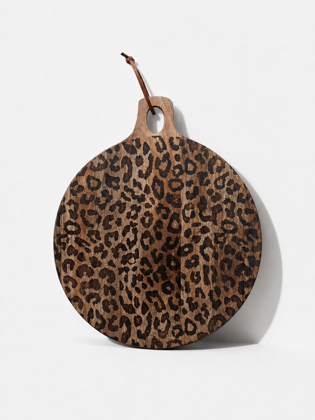 Deska z litego drewna sapelli Leopard – funkcjonalne akcesorium do jadalni i kuchni | Esilora