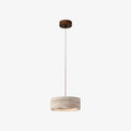 Kairis Travertine Natural Stone Pendant Light - Vintage Style Lighting for Dining and Living Spaces | Esilora