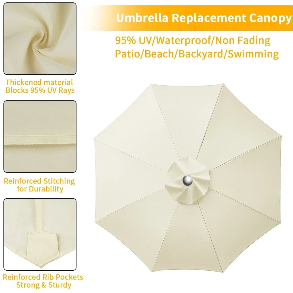 Tettoia parasole | Protezione dalle intemperie resistente all'acqua | Fessura di ventilazione | TerraShade - Esilora