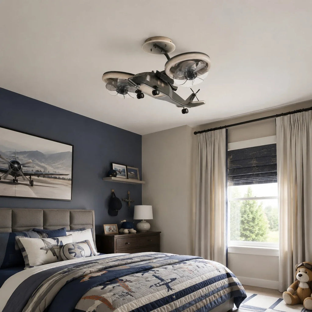 Kids Airplane Ceiling Light | Esilora