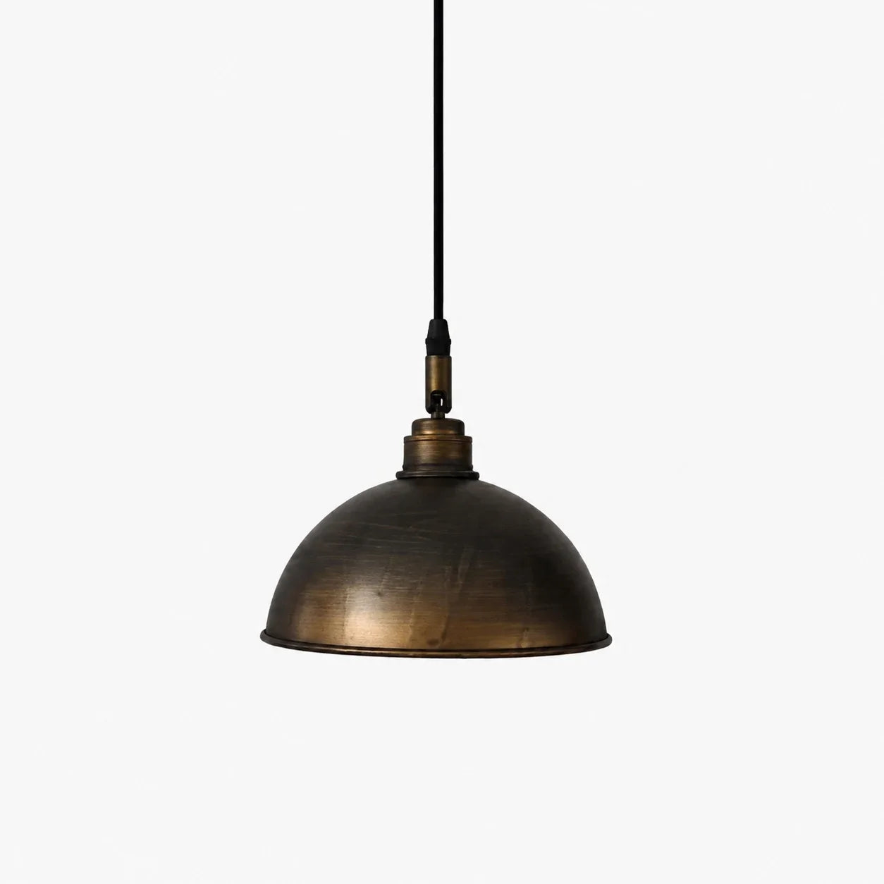 Vintage Industrielle Pendelleuchte aus distressed Metall | Esilora