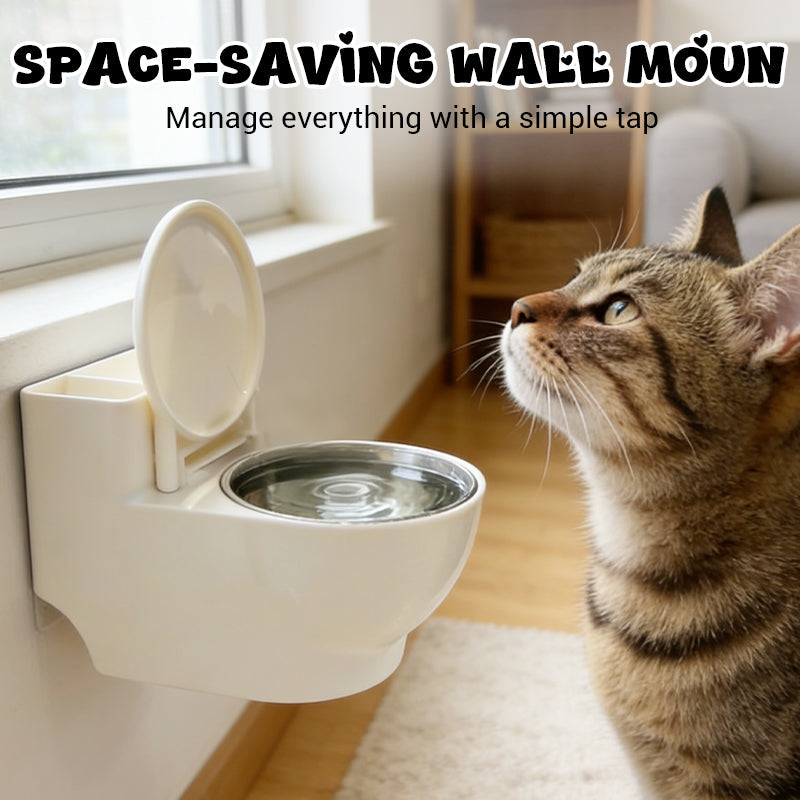 Stylish Cat Food Holder – Transform Mealtime into an Elegant Highlight - Esilora