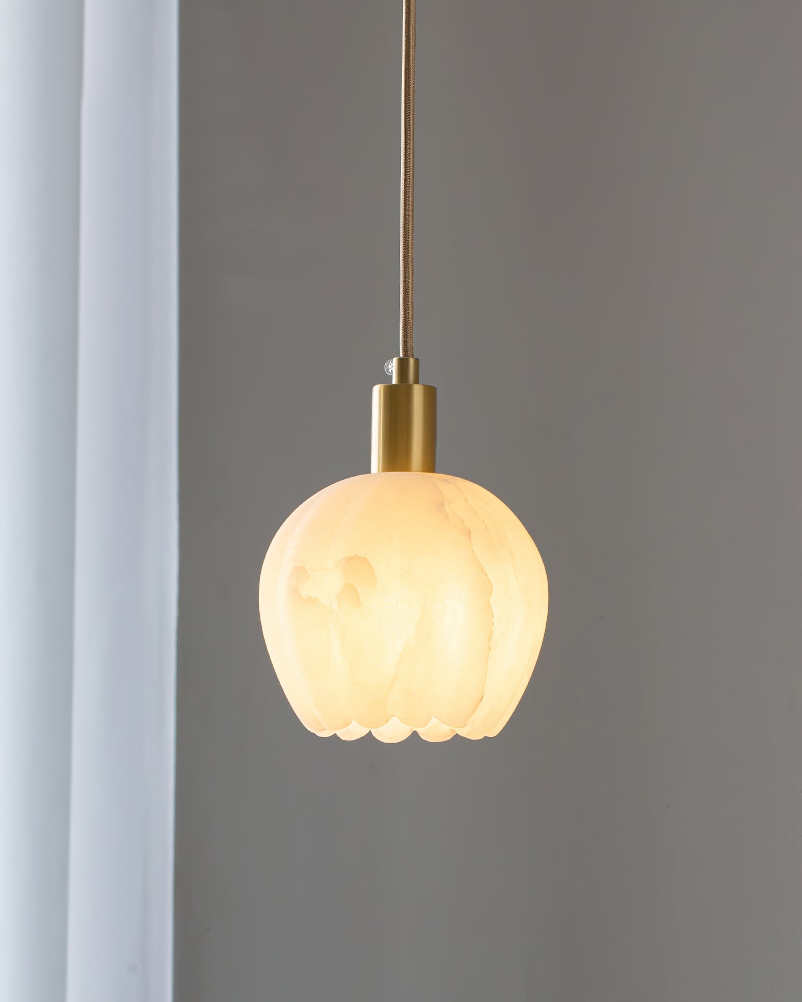 Lilin pendellampe i alabast | Esilora