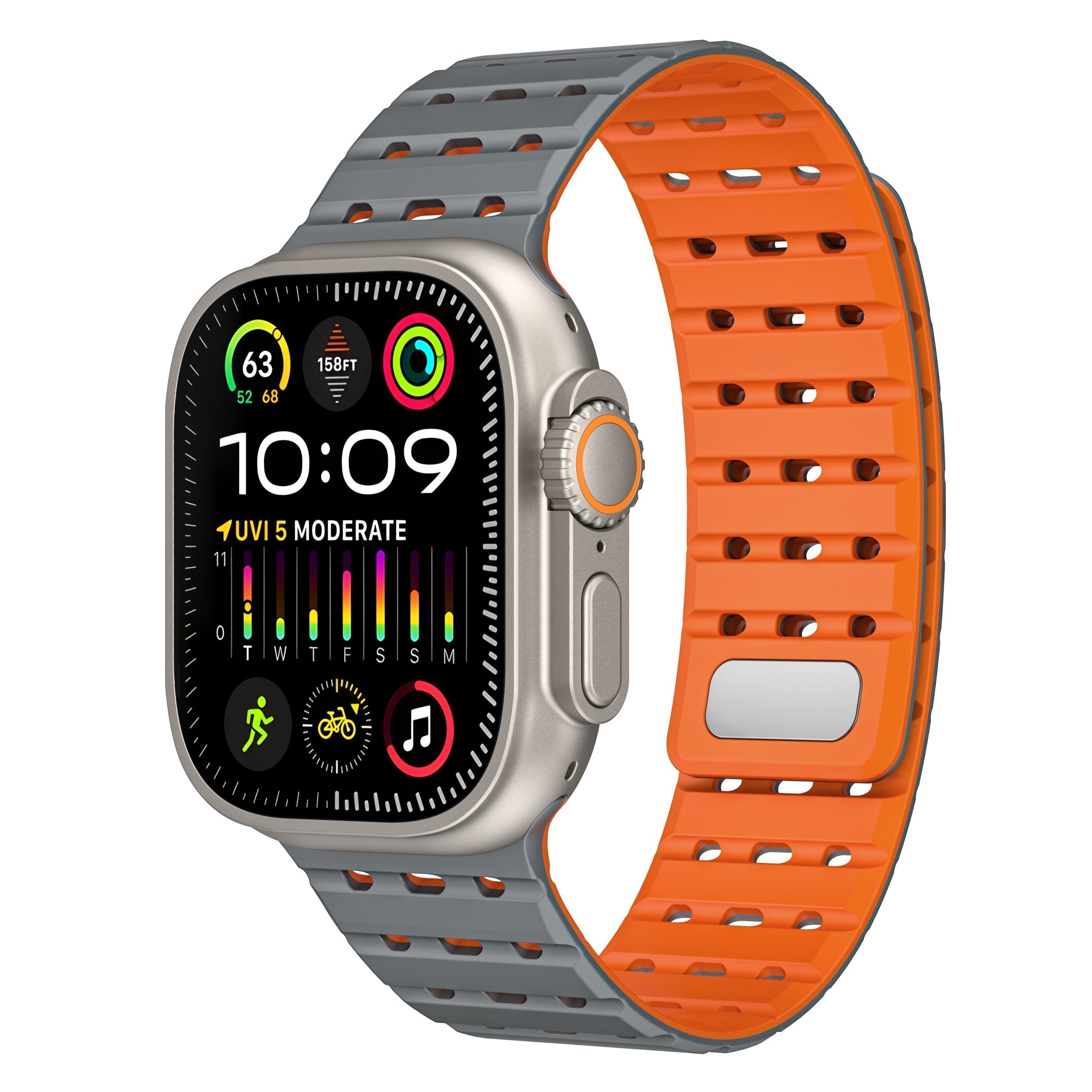Cinturino per orologio in silicone per l’uso quotidiano e stili versatili - Esilora