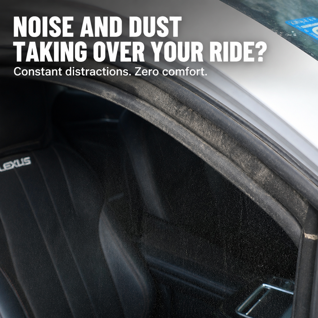 SilenSeal — Transform Your Car Into a Whisper-Quiet, Dust-Free Sanctuary - Esilora