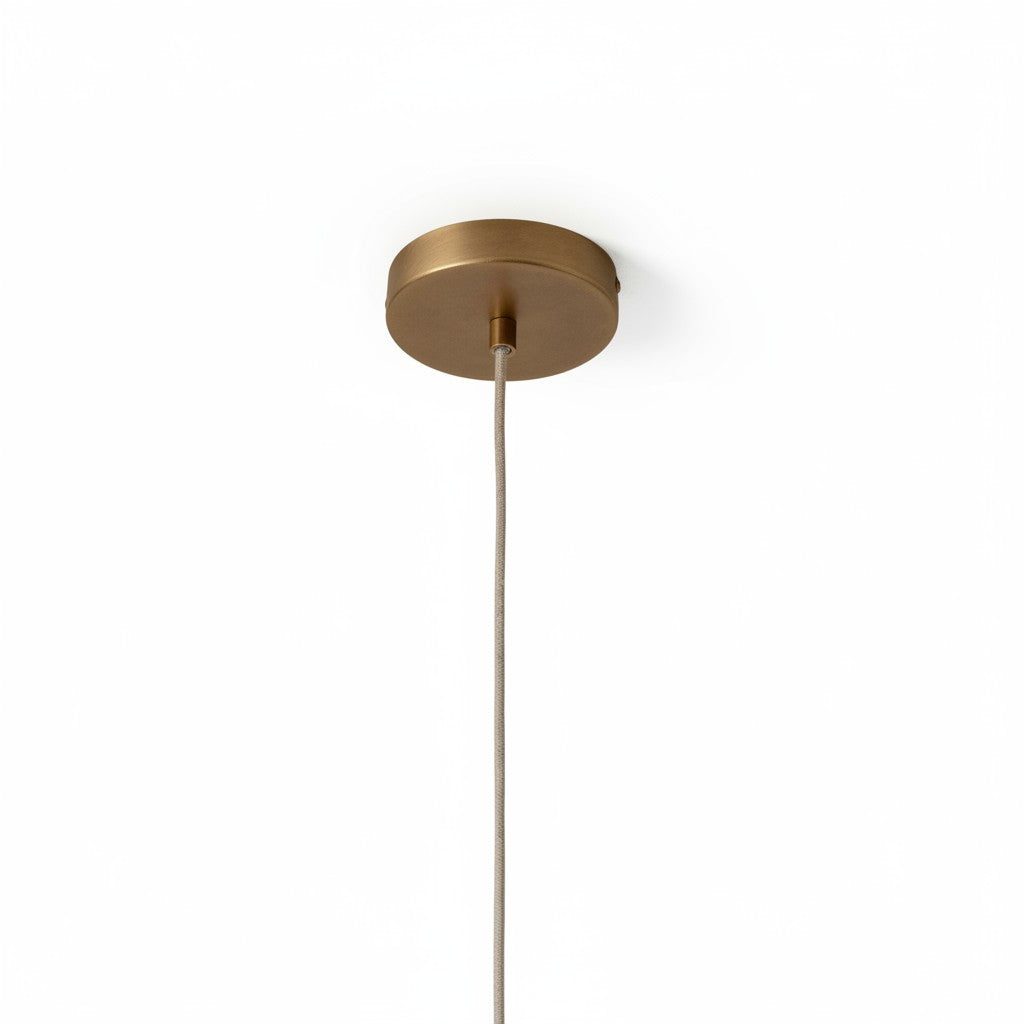 Luminella Textured Scalloped Shade Pendant – Designer Ceiling Light for Contemporary Interiors | Esilora