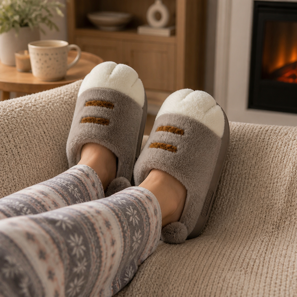 SnugPaw plüss házipapucs — Érezze minden nap a meleg, felhőpuha ölelést, amelyre lábai vágynak - Esilora