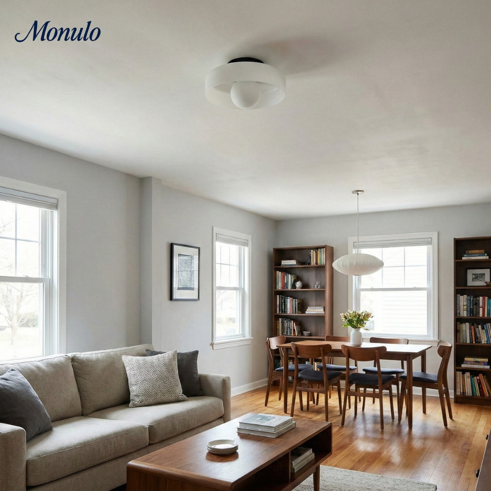 Verdoma Morandic Disc Orb Wall and Ceiling Lamp for Modern Interiors | Esilora