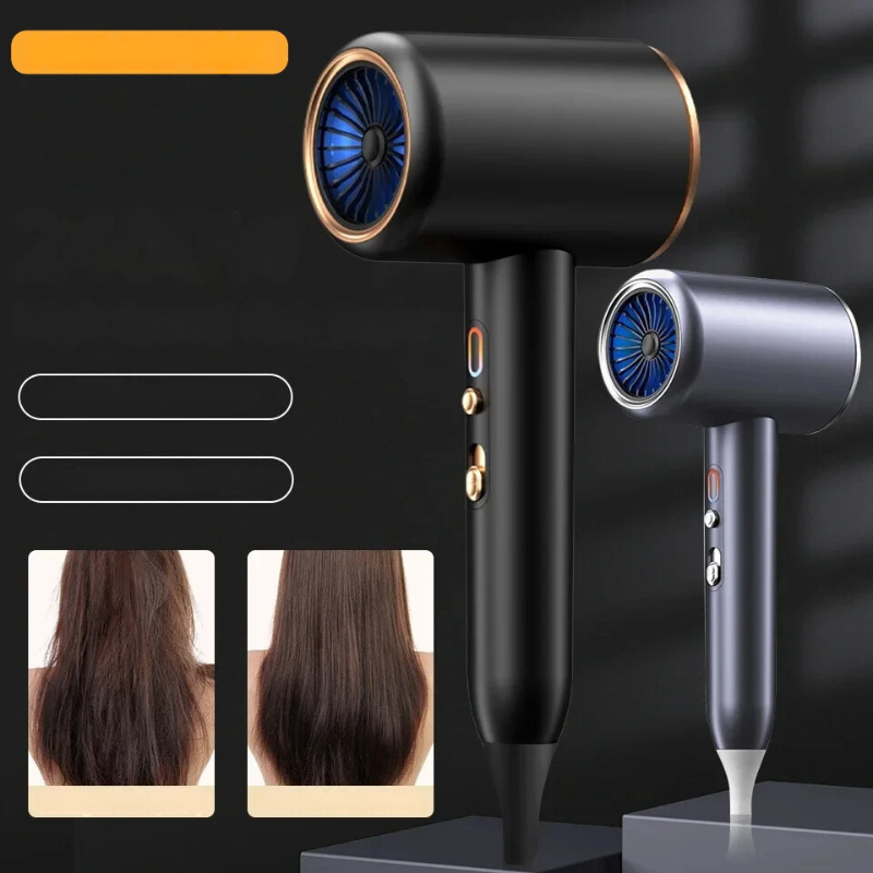 Powerful Hair Dryer and Styling Brush – Quick Drying with Frizz Control - Esilora