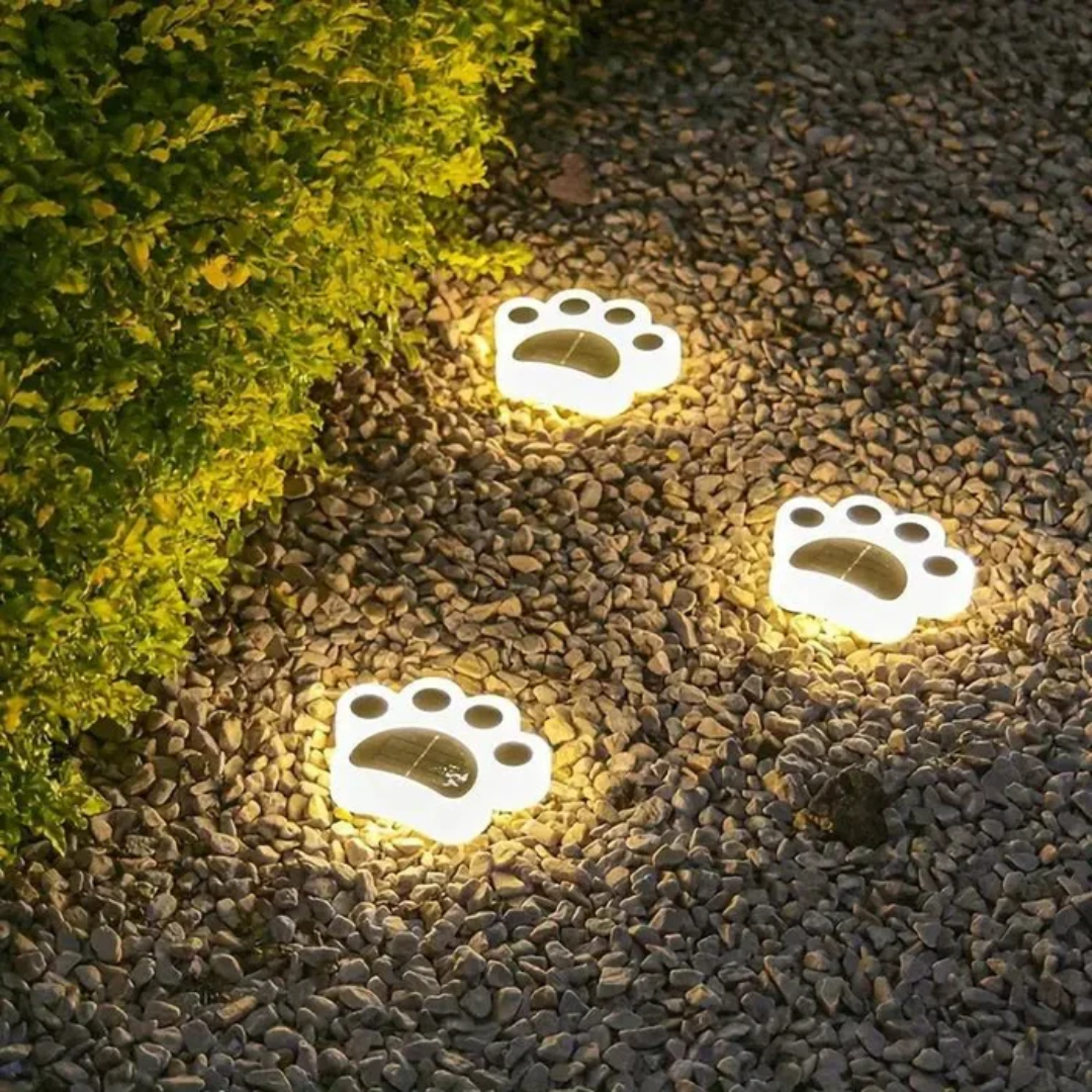 Solar Garden Light with Self-Charging Panel for Pets - Esilora