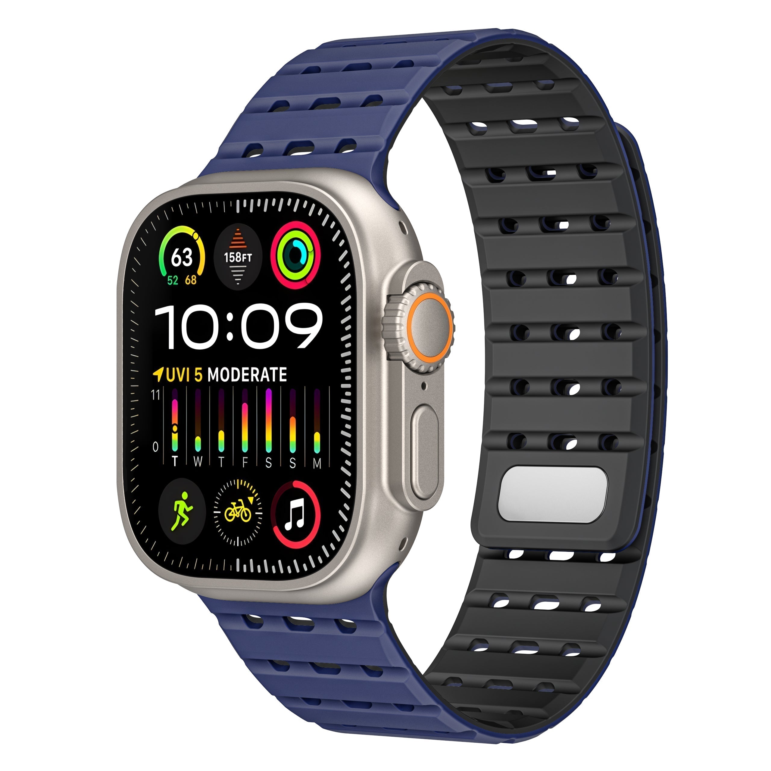 Cinturino per orologio in silicone per l’uso quotidiano e stili versatili - Esilora