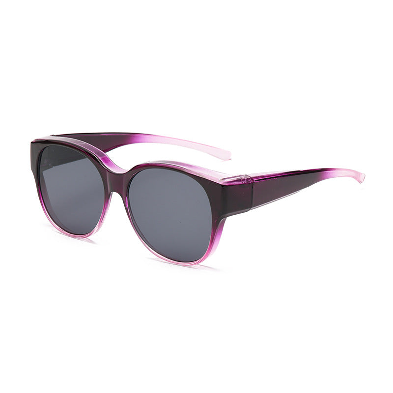 Oversized Cat-Eye Sunglasses with UV400 Polarized Lenses - Esilora