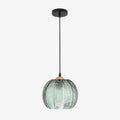 Verdoma Tropical Boho Decorative Glass Pendant Light for Entryway or Hallway | Esilora